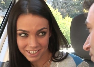 Tiffany Tyler is really beautiful babe. Just look in her alluring eyes. Her boyfriend James Deen will have sex with this babe for the first time in his life and can not wait this moment!